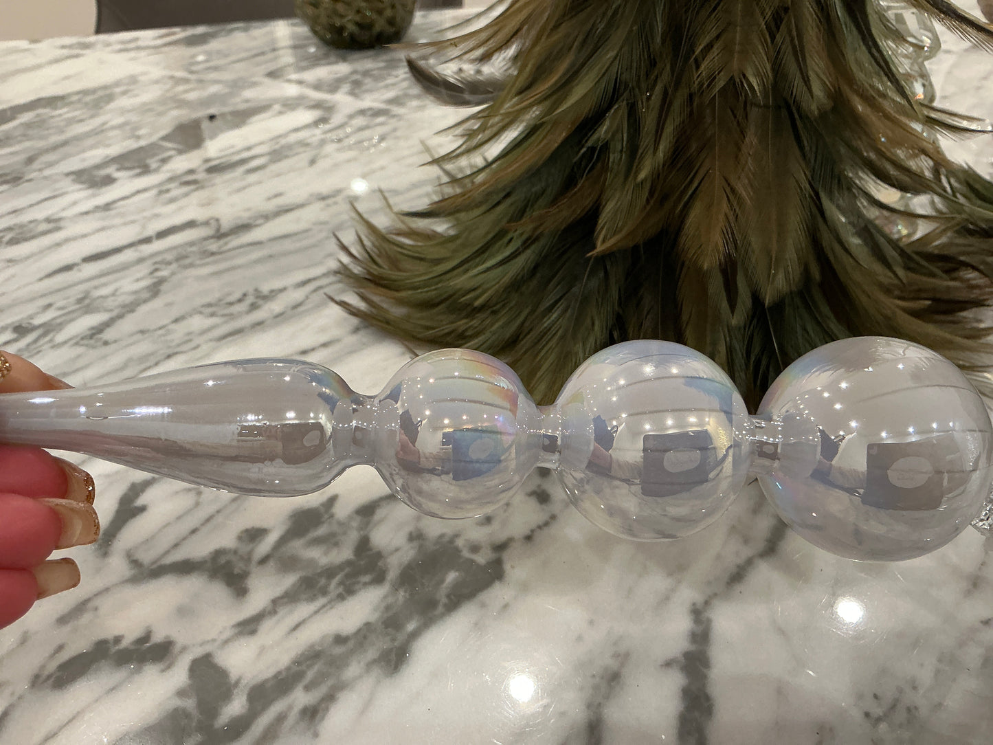 2.125 x 9.75 finial orn