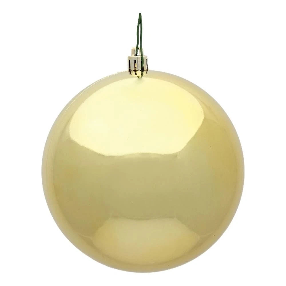 10" SHINY BALL ORN