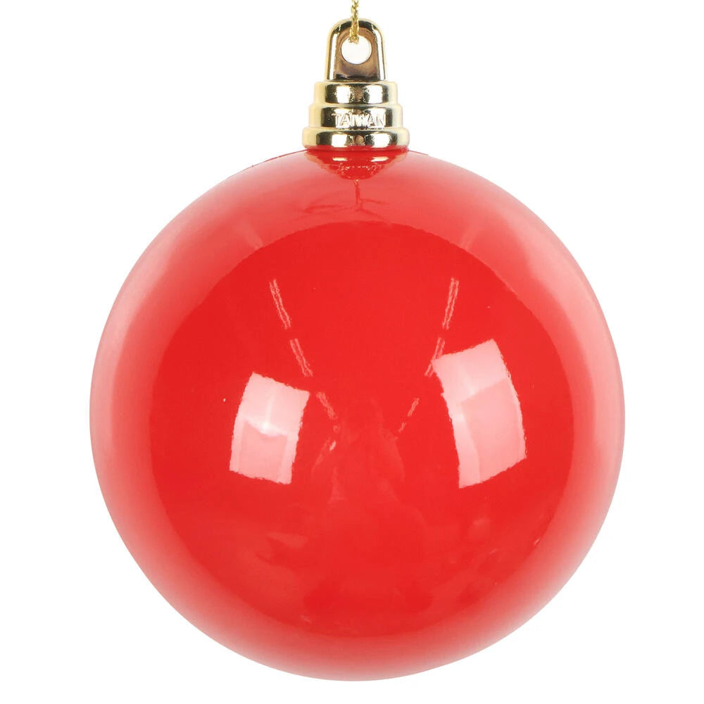 3" RED ENAMEL BALL
